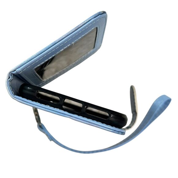 ULAK iPhone XR Marble Faux Leather Wallet Case Wristlet - Picture 5 of 9